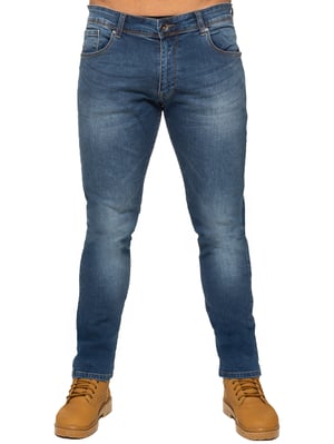 Enzo Herren Slim Stretch Denim Jeans